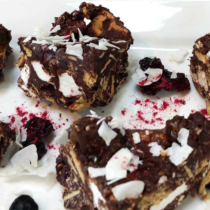 Rocky Road with Cajeta (Goat Milk Caramel)