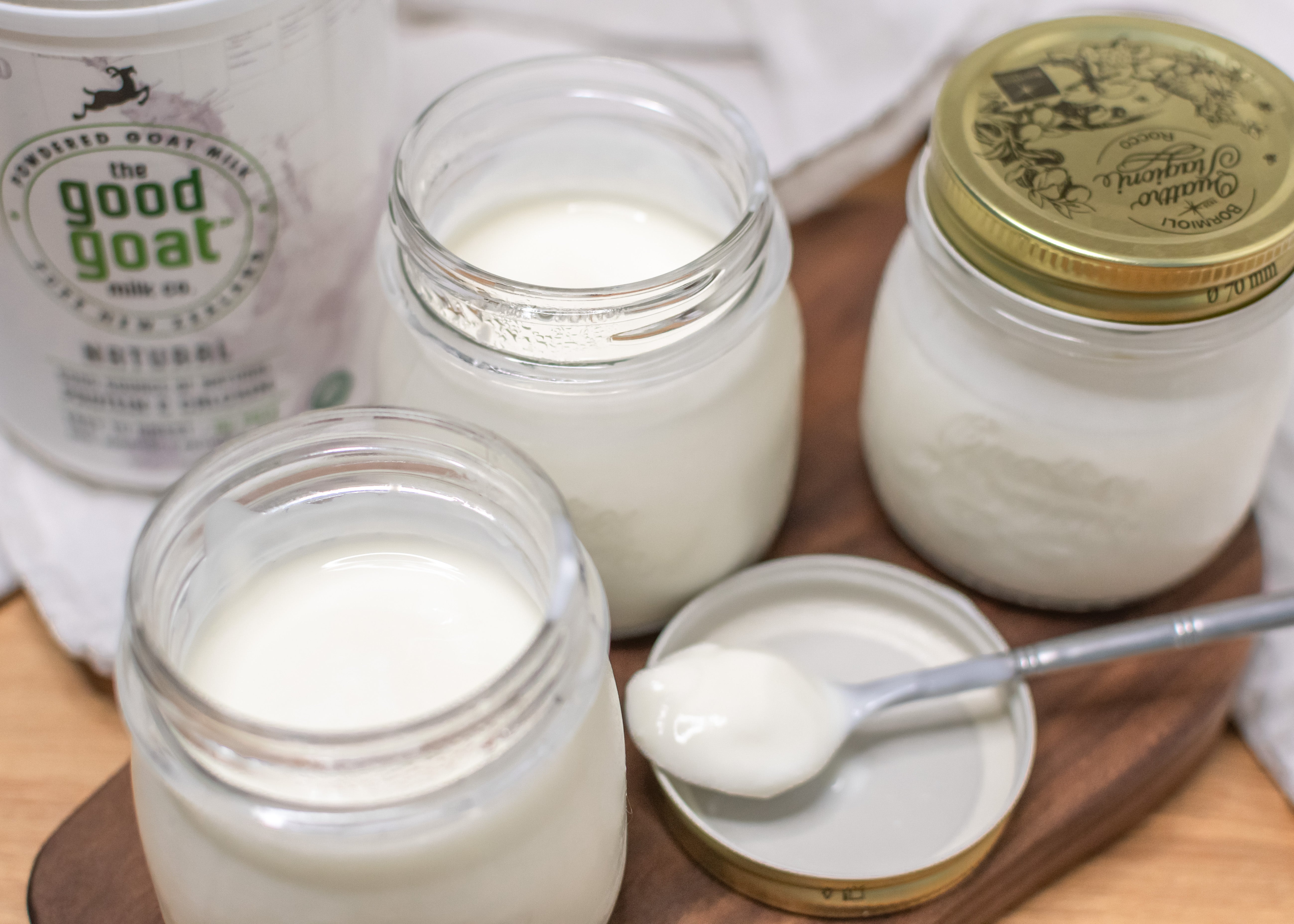 Homemade Goat Milk Yogurt