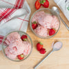 Goat Milk Strawberry Ice Cream