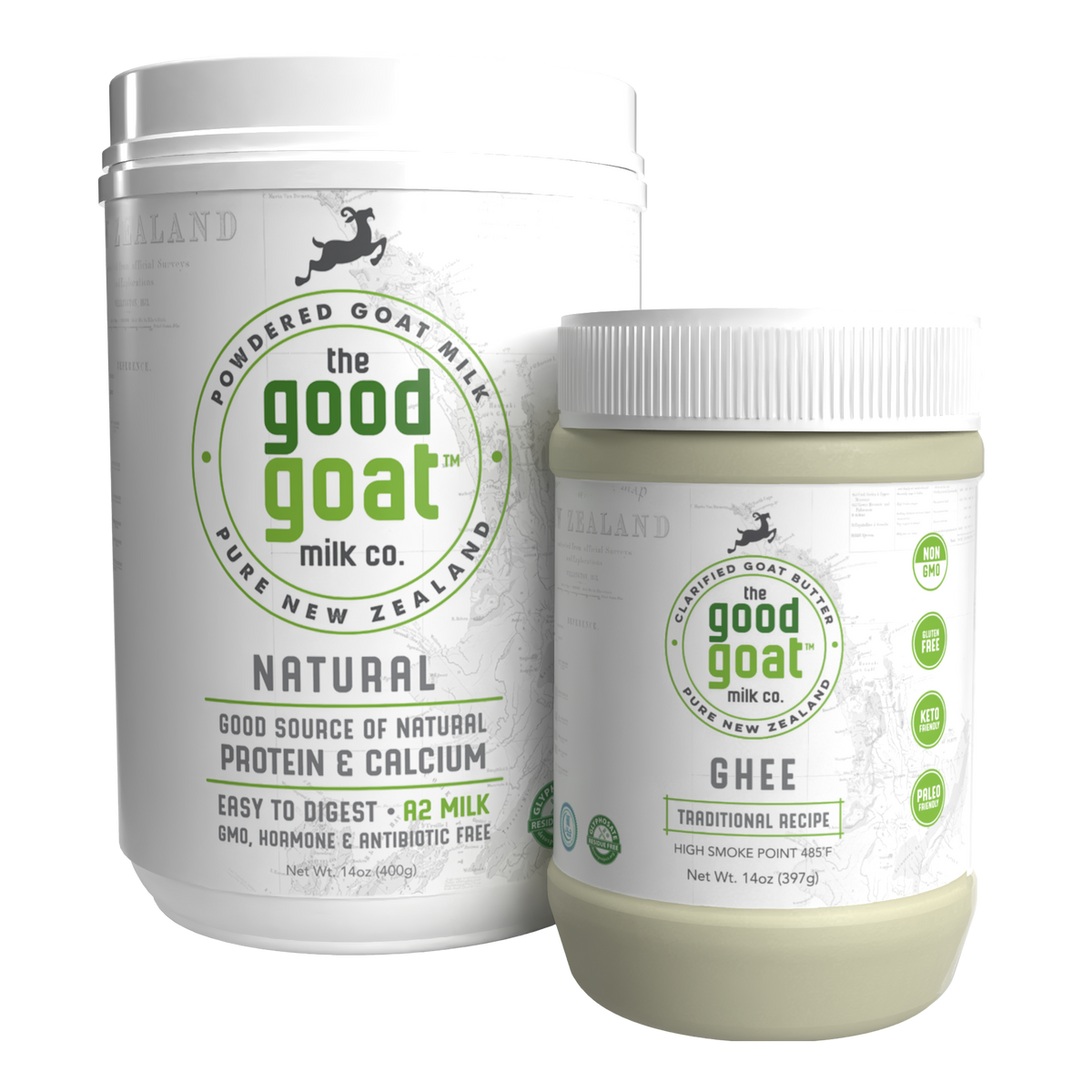 Goat Milk Powder + Goat Ghee Bundle– Good Goat Milk Company