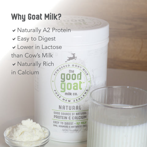 Natural, Full Cream Goat Milk Powder