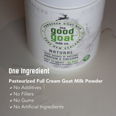 Natural, Full Cream Goat Milk Powder