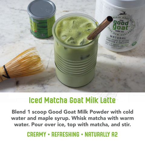 Natural, Full Cream Goat Milk Powder