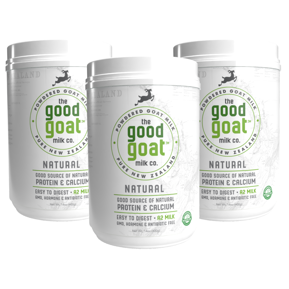 3-Pack Good Goat Milk Powder Bundle– Good Goat Milk Company