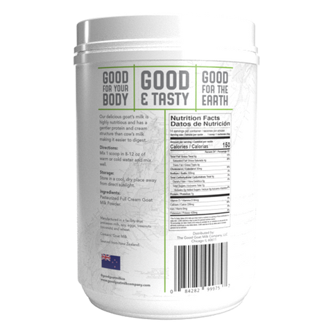 Natural, Full Cream Goat Milk Powder